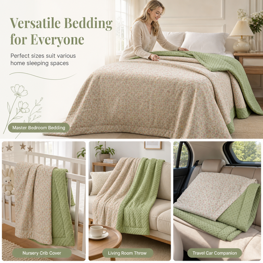 🌿 50% RABATT! ❄️ Sommer-Kühldecke – Sojabohnenfaser, waschbar & kuschelweich ✨