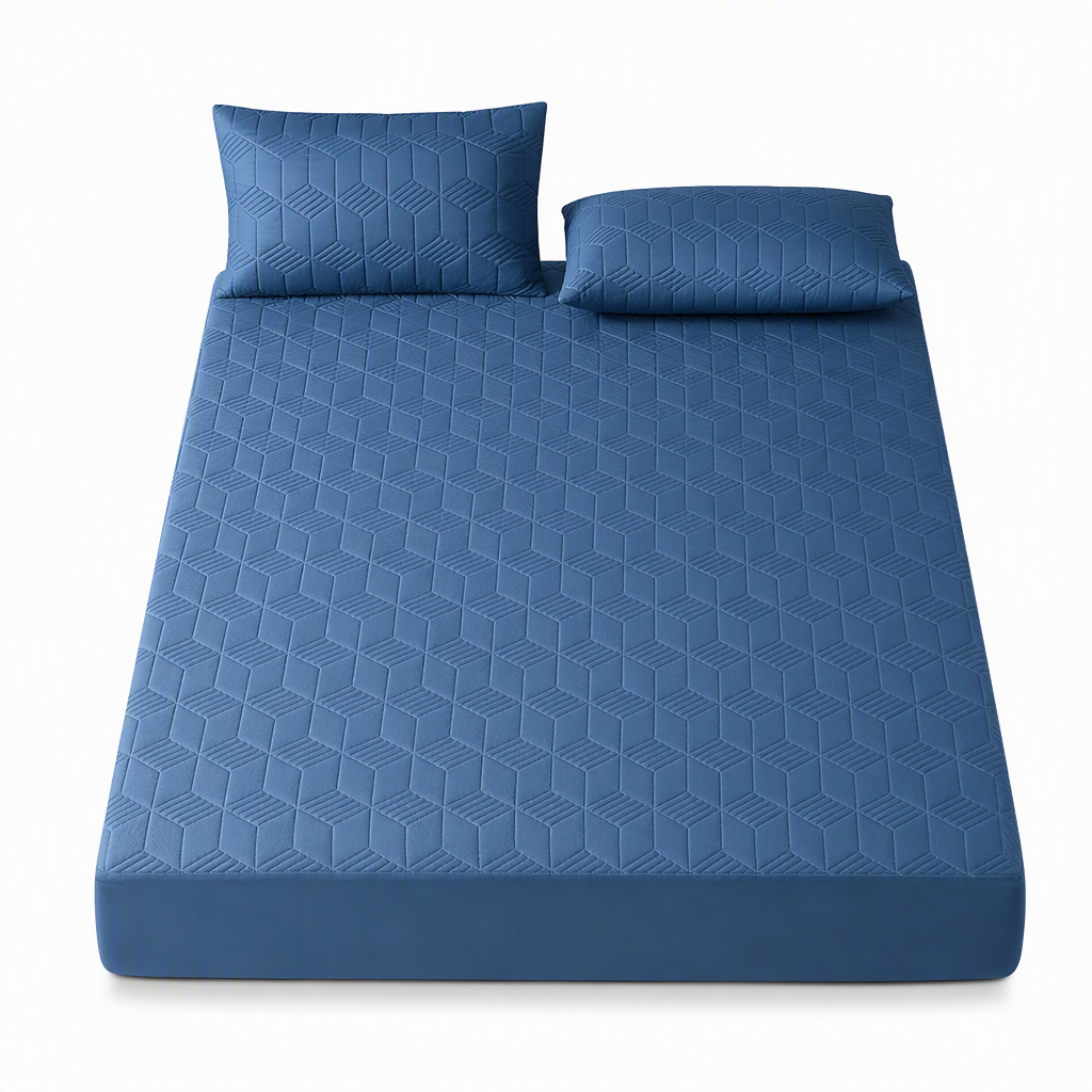 💥2026 Heißer Verkauf🛏️Wasserbettschutz – einfarbiger, maschinenwaschbarer Matratzenschoner, weicher atmungsaktiver Bezug für Schlafzimmer, Gästezimmer & Wohnheim ✨
