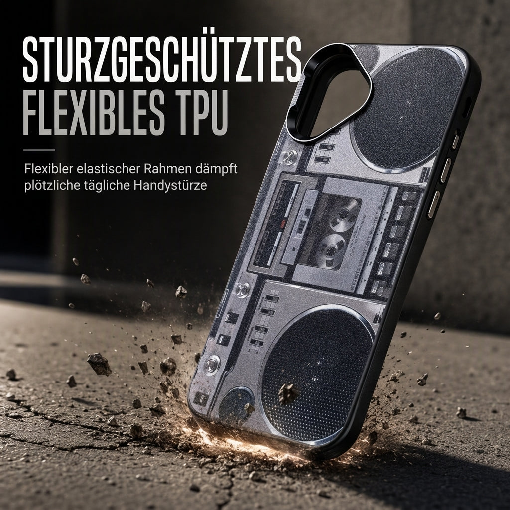 🎶 NUR FÜR KURZE ZEIT 50% RABATT! 📀 Handyhülle im Vinyl-Schallplatten-Design – Retro-Stil, weiches TPU, kratzfest ✨