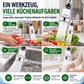 ⏳ Zeitlich begrenzte Sonderaktion ⏰ 360° drehbarer Wasserhahnfilter – spritzwassergeschützt und mehrschichtig gefiltert. Passend für Küchenarmaturen, reinigt Wasser und verhindert Spritzwasser. Saubereres Waschbecken, sicheres Wasser! ✨