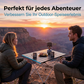 Ultraleichter klappbarer Campingtisch aus Aluminium