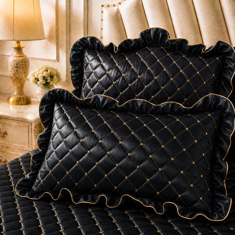 🛏️ 50 % Rabatt! 🧵 Gesteppter Bettvolant – atmungsaktiv, rundum blickdicht & einfach anzubringen ✨