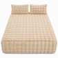 🛏️50% Rabatt!☁️Weiches Hasenplüsch Milchvelours Spannbettlaken, staubdichter Matratzenschutz für behagliche Nächte 🧸