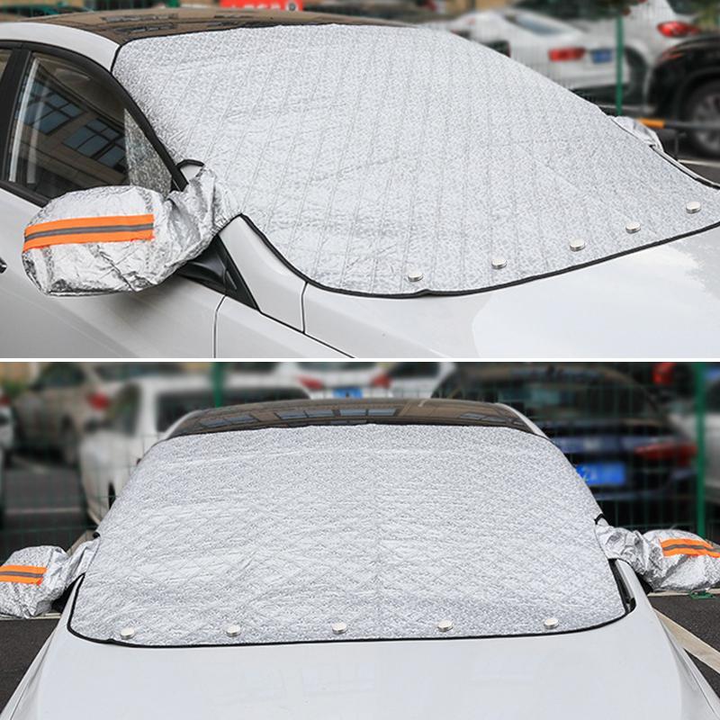 🚗 50% RABATT JETZT! ✨ Frontscheibenabdeckung – Schutz für alle vier Jahreszeiten, Frostschutz & hohe Qualität – perfekt für Autos, Vans und SUVs ❄️☀️