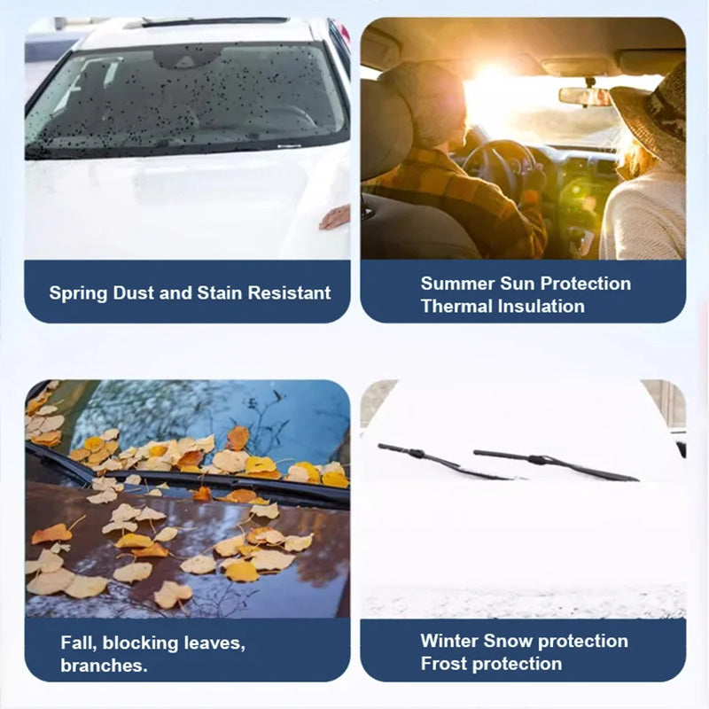 ⏳Zeitlich begrenztes Angebot: 50 % Rabatt⏰🚗Windschutzscheibenabdeckung mit Saugnäpfen