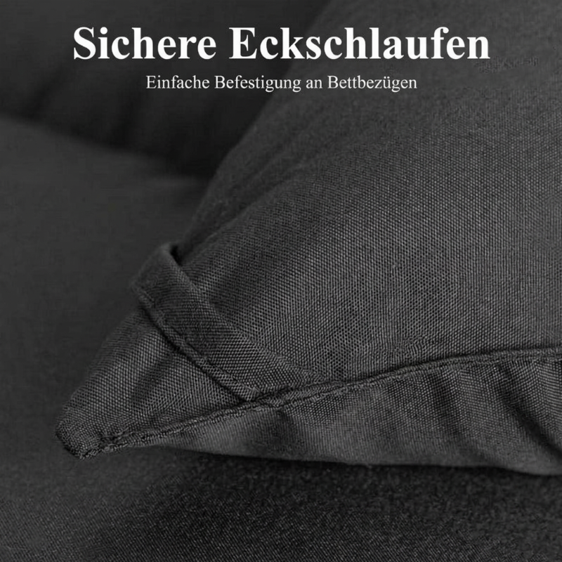 🛏️ 50% Rabatt! ✨ Leichte und atmungsaktive gesteppte Bettdecke – hochwertige Füllung aus Alternative zu Daunen, Kastensteppung und sichere Ecklaschen – allergikerfreundlicher Ganzjahreskomfort für empfindliche Schläfer 🌙