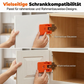 📢📢50% RABATT !!⏰Schranktür Scharnierbohrlehre & Montagewerkzeug