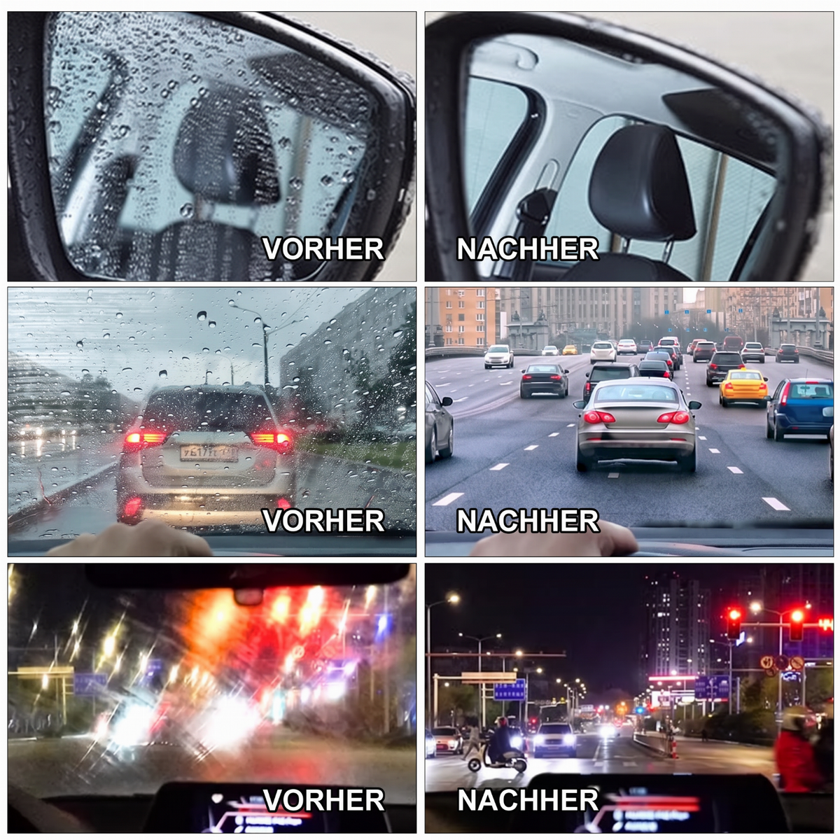 📢📢50% RABATT !!⏰Auto Glas Ölfilm Reinigungsbürste — Bessere Sicht im Regen 🌧️