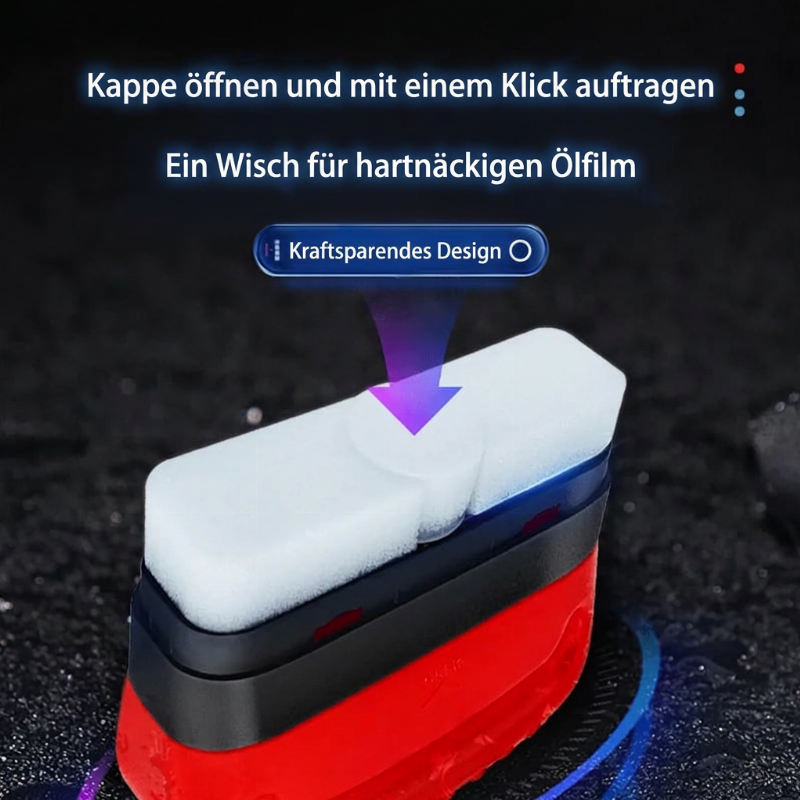 📢📢50% RABATT !!⏰Auto Glas Ölfilm Reinigungsbürste — Bessere Sicht im Regen 🌧️