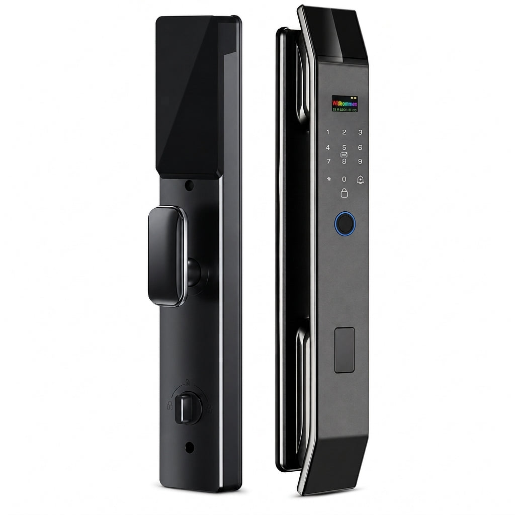 🔐 50% Rabatt! 🚪Smartes Türschloss mit Fingerabdruck, Gesichtserkennung & Fernzugriff