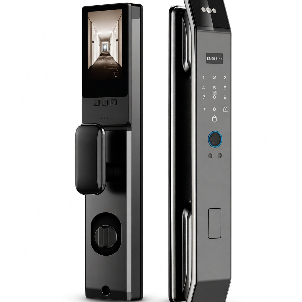 🔐 50% Rabatt! 🚪Smartes Türschloss mit Fingerabdruck, Gesichtserkennung & Fernzugriff