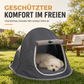 📢📢50% RABATT !! ⏰Tragbares, leichtes Pet Tent House für Katzen und kleine Hunde - für Innen- und Außenbereich, Reise, Camping, sonnengeschütztes Bett