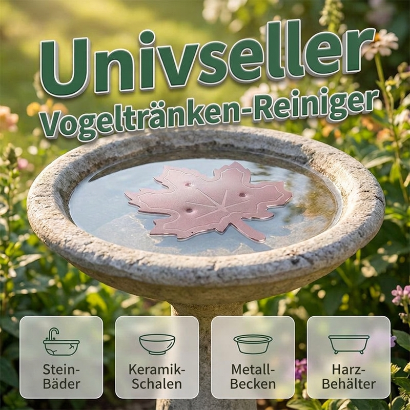⏳Zeitlich begrenztes Sonderangebot⏰Universell einsetzbarer Vogelbad-Reiniger
