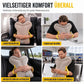 💤 50 % Rabatt ! Aufblasbares Reisekissen Ergonomisch – Entspannt ankommen, ohne Nackenschmerzen! ☁️ Integrierte Pumpe, 360° Kopfstütze, kompakt faltbar