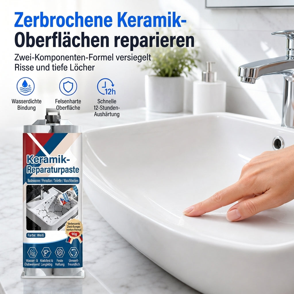 🎁 Kaufe 1, erhalte 1 gratis! 🧱 Schnelltrocknende Reparaturpaste für Keramikfliesen – schnell, stark und langlebig! ✨