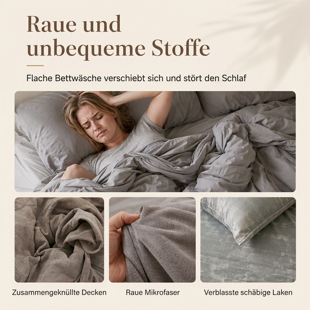 Gestepptes Blüten-Bettwäsche-Set mit breitem Regenbogenstreifen-Design