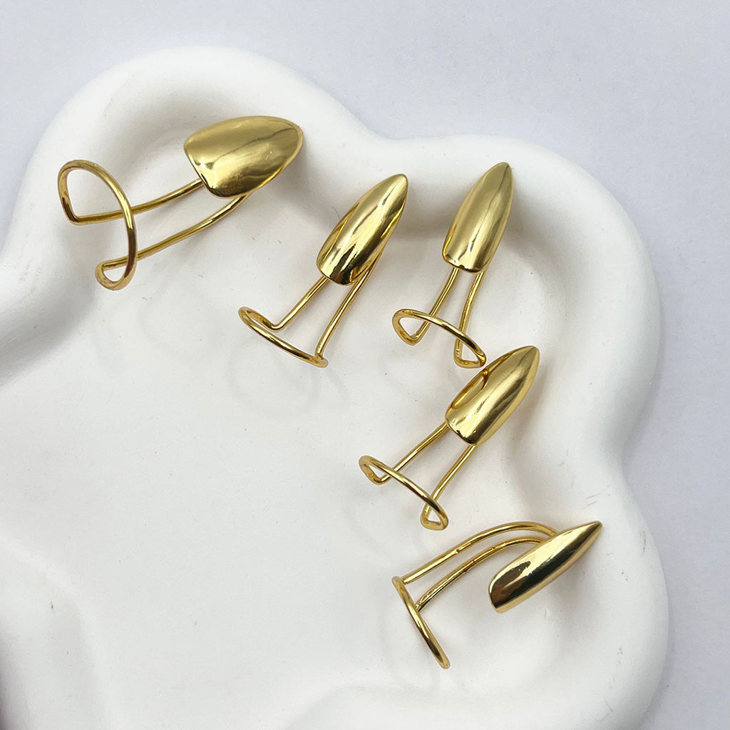 💍50 % RABATT! ✨ Avantgarde-Fingerschmuck Set – Metallische Nagelringe für einzigartige Looks, verstellbar & perfekt für Partys, Fotos und besondere Anlässe