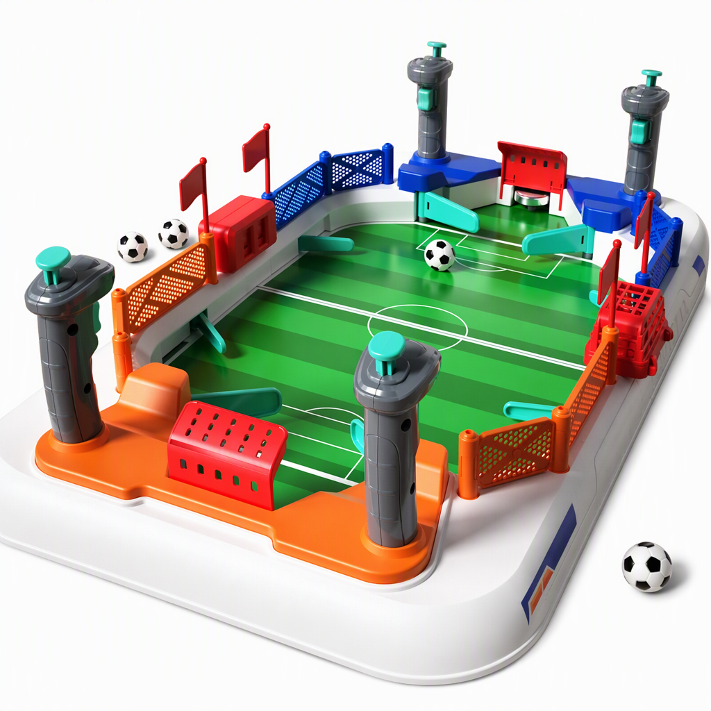 2-Spieler-Schlacht Tischfußball Spiel Interaktives Tischfußball-Brettspielzeug für Kinder