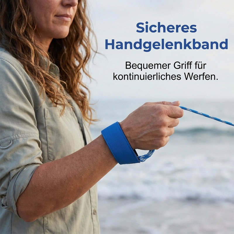 ⚓ JETZT 50% RABATT! 🎣 Easy-Throw Wurfnetz – schnell sinkend, robust & verwicklungsfrei – ideal zum Köderfischfang und für den Salzwassereinsatz 🌊