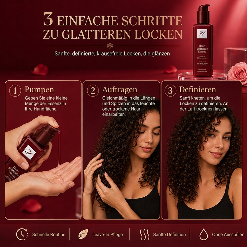 💆 50% RABATT! 🌿 Leave-In-Conditioner – 9 Pflanzenextrakte & glättet Frizz ✨