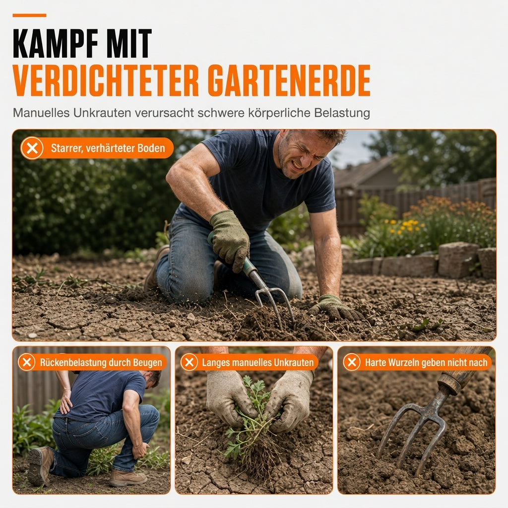 🌱 50% RABATT! ⚡ Kabelloser Mini-Kultivator – 21V tragbarer Bodenlockerer, macht die Arbeit mit Gartenbeeten und Rabatten einfacher ✨