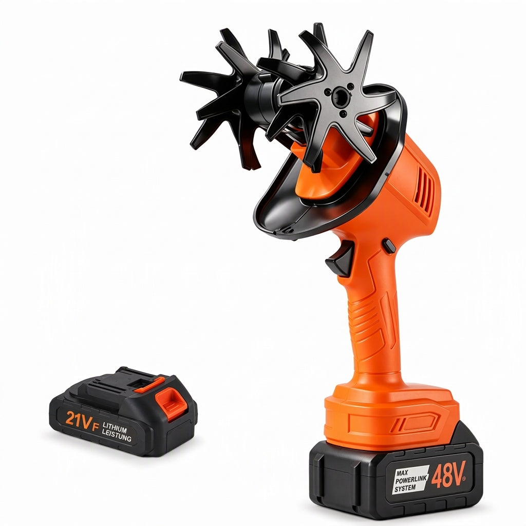 🌱 50% RABATT! ⚡ Kabelloser Mini-Kultivator – 21V tragbarer Bodenlockerer, macht die Arbeit mit Gartenbeeten und Rabatten einfacher ✨
