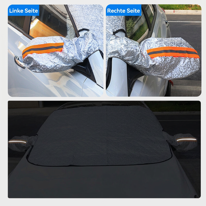 🚗 50% RABATT JETZT! ✨ Frontscheibenabdeckung – Schutz für alle vier Jahreszeiten, Frostschutz & hohe Qualität – perfekt für Autos, Vans und SUVs ❄️☀️