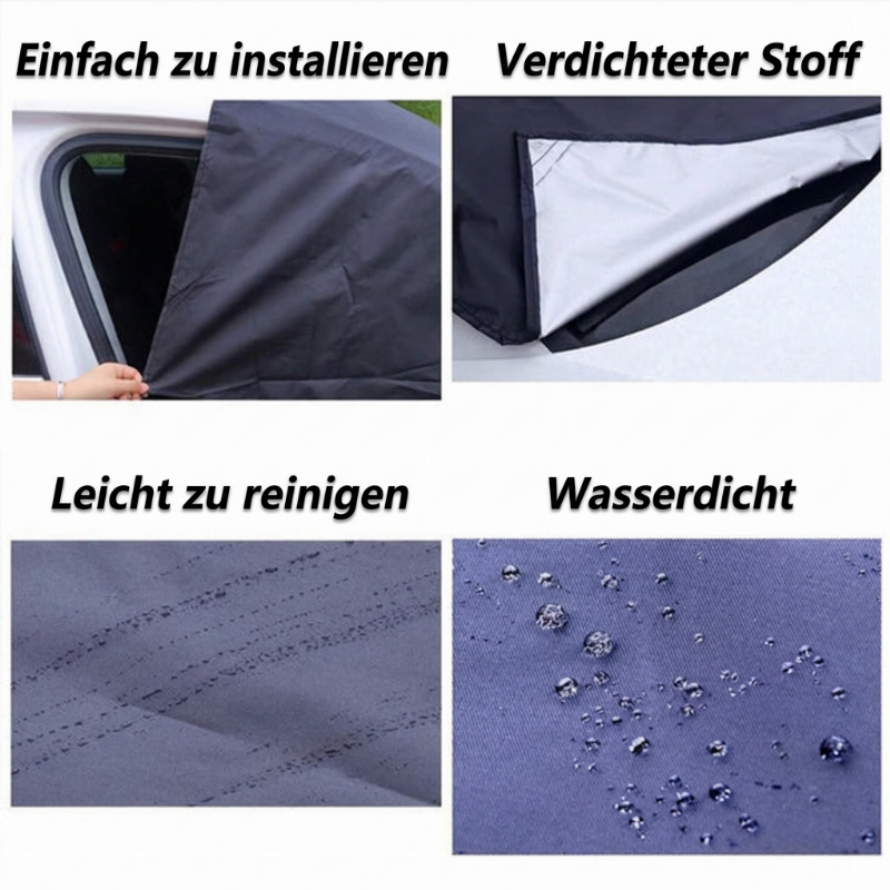 🚗 50% RABATT JETZT! ✨ Frontscheibenabdeckung – Schutz für alle vier Jahreszeiten, Frostschutz & hohe Qualität – perfekt für Autos, Vans und SUVs ❄️☀️
