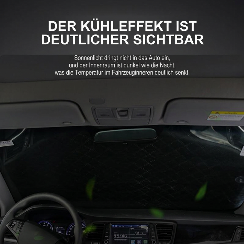 🚗 50% RABATT JETZT! ✨ Frontscheibenabdeckung – Schutz für alle vier Jahreszeiten, Frostschutz & hohe Qualität – perfekt für Autos, Vans und SUVs ❄️☀️