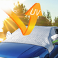 🚗 50% RABATT JETZT! ✨ Frontscheibenabdeckung – Schutz für alle vier Jahreszeiten, Frostschutz & hohe Qualität – perfekt für Autos, Vans und SUVs ❄️☀️