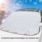 🚗 50% RABATT JETZT! ✨ Frontscheibenabdeckung – Schutz für alle vier Jahreszeiten, Frostschutz & hohe Qualität – perfekt für Autos, Vans und SUVs ❄️☀️