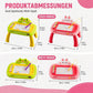 📢📢 50% RABATT🎨 Magnetisches Zeichenbrett für Kinder – bunter, abwischbarer Zeichenblock mit Stift und 4 Stempeln