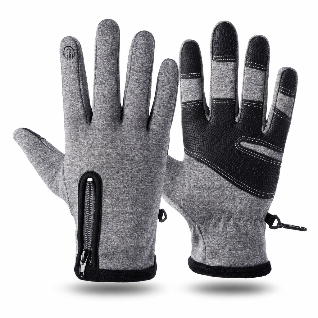 🧤 ❄️ Wasserdichte Winterhandschuhe für den Outdoor-Einsatz – winddichtes Außenmaterial & weiches Plüschfutter zum Radfahren und Wandern 🚴
