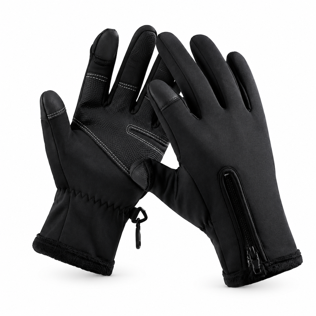 🧤 ❄️ Wasserdichte Winterhandschuhe für den Outdoor-Einsatz – winddichtes Außenmaterial & weiches Plüschfutter zum Radfahren und Wandern 🚴