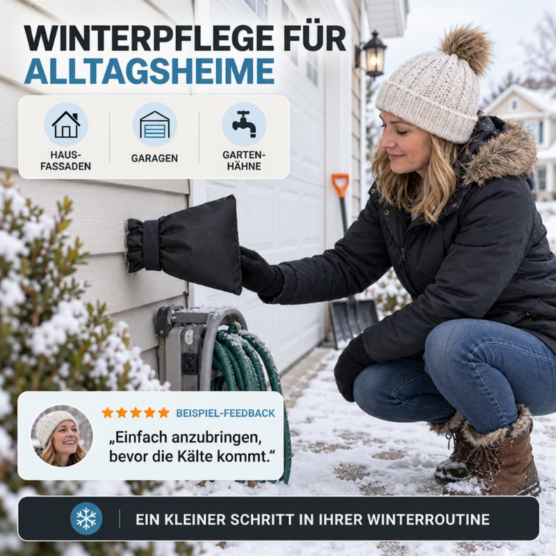 📢📢Kaufe 1，erhalte 1 gratis !!⏰Outdoor-Wasserhahnabdeckung für Winterschutz vor Frost