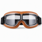 📢📢50% RABATT !!⏰Retro Motorradbrille Vintage Winddichte Fahrbrille für Cruiser-Helm und Offroad-Dirtbike