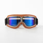 📢📢50% RABATT !!⏰Retro Motorradbrille Vintage Winddichte Fahrbrille für Cruiser-Helm und Offroad-Dirtbike