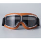 📢📢50% RABATT !!⏰Retro Motorradbrille Vintage Winddichte Fahrbrille für Cruiser-Helm und Offroad-Dirtbike