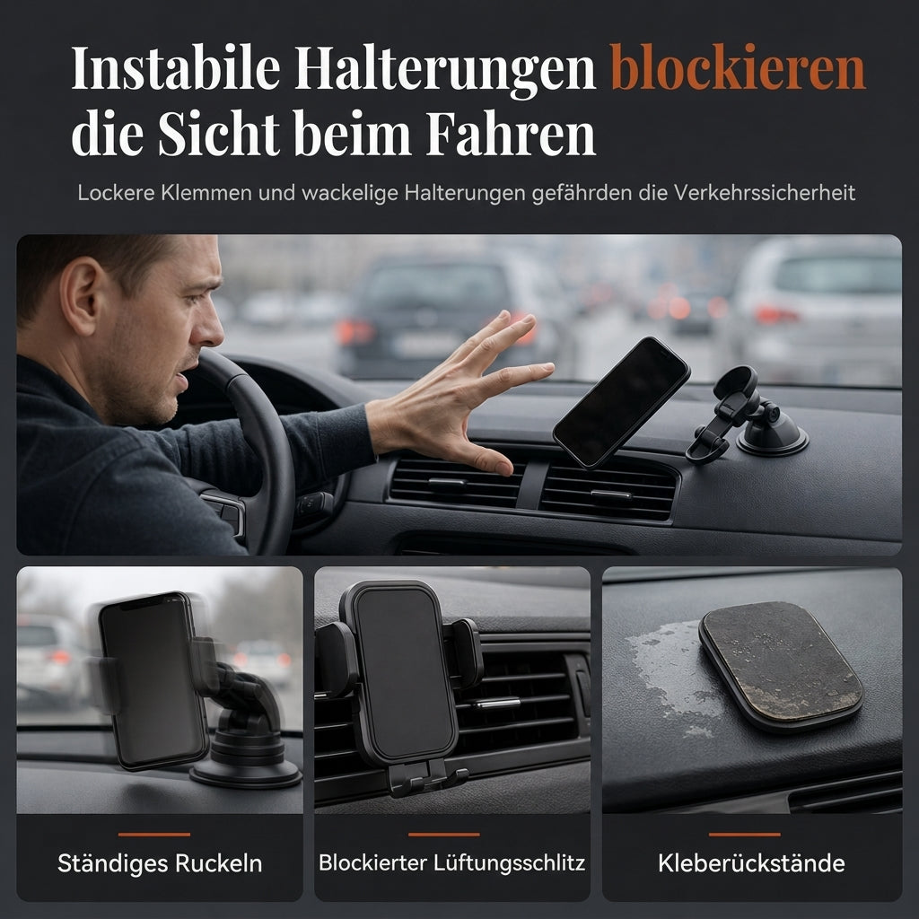 📱 JETZT 50 % RABATT! ✨ 360° drehbarer, faltbarer Handyhalter – universell kompatibel mit rutschfester Unterseite für Schreibtisch, Auto und Reisen 🚗💻