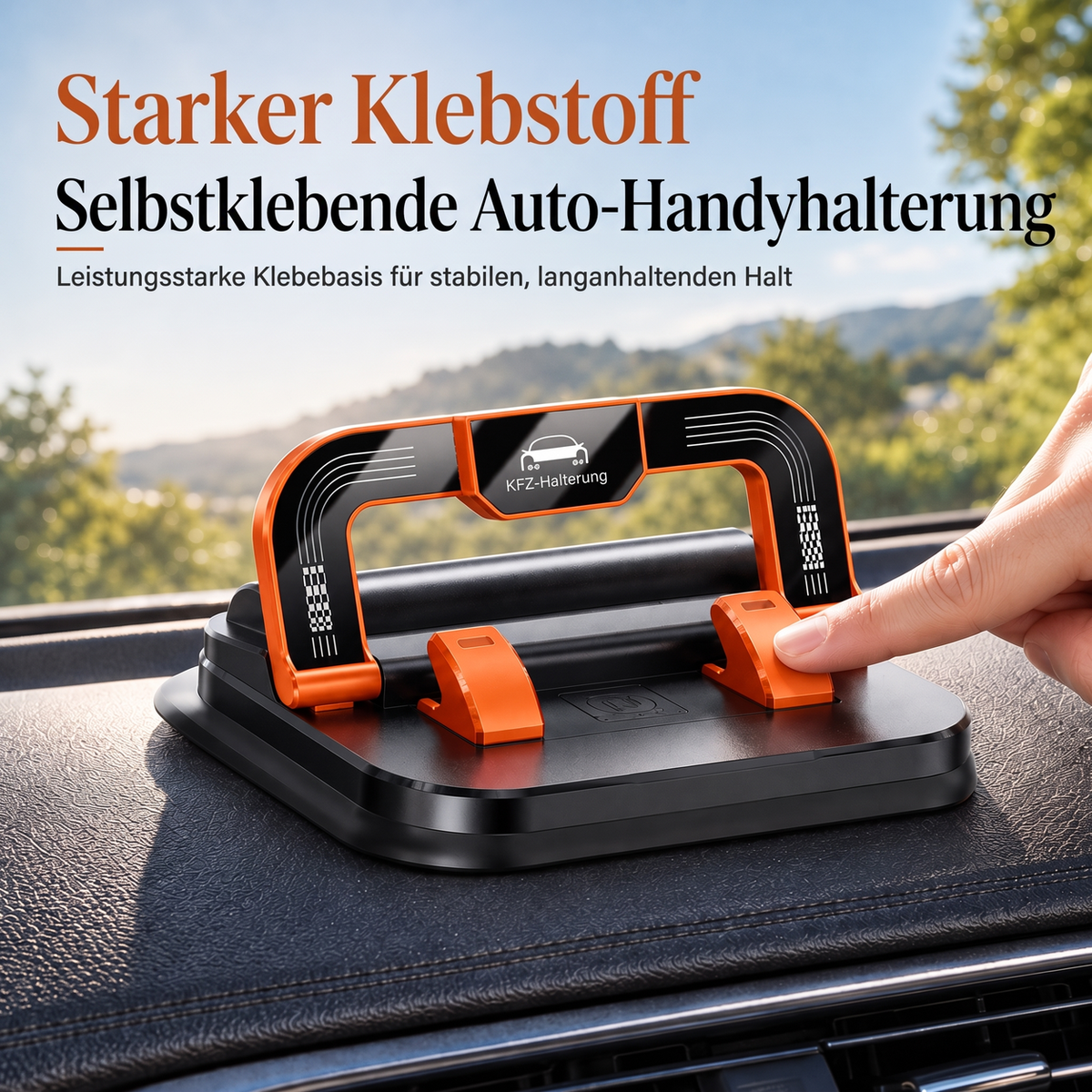 📱 JETZT 50 % RABATT! ✨ 360° drehbarer, faltbarer Handyhalter – universell kompatibel mit rutschfester Unterseite für Schreibtisch, Auto und Reisen 🚗💻