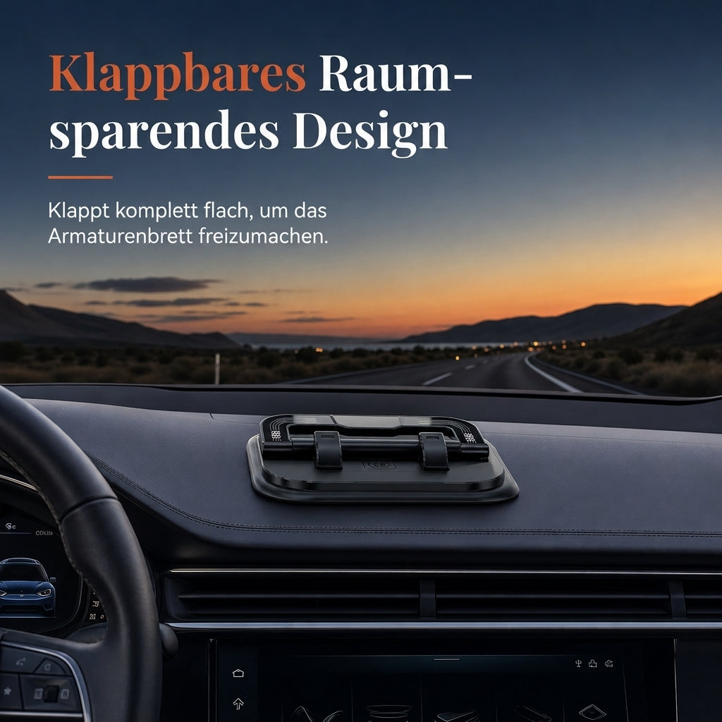 📱 JETZT 50 % RABATT! ✨ 360° drehbarer, faltbarer Handyhalter – universell kompatibel mit rutschfester Unterseite für Schreibtisch, Auto und Reisen 🚗💻