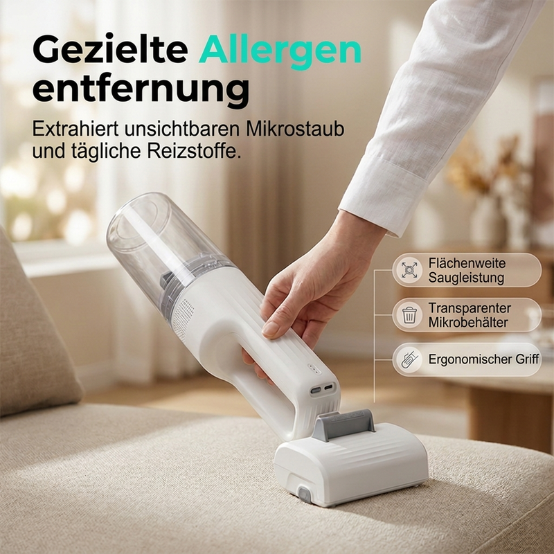 ⏳Zeitlich begrenztes Sonderangebot⏰Geräuscharmer Staubsauger zur Tierhaarentfernung