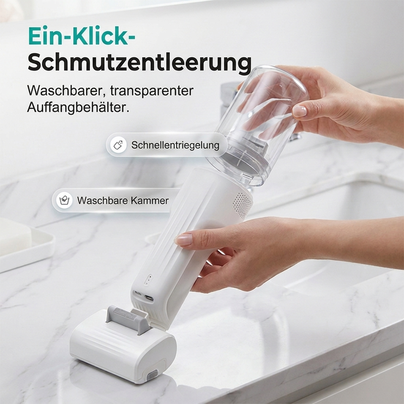 ⏳Zeitlich begrenztes Sonderangebot⏰Geräuscharmer Staubsauger zur Tierhaarentfernung