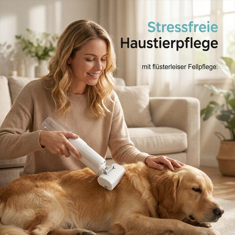 ⏳Zeitlich begrenztes Sonderangebot⏰Geräuscharmer Staubsauger zur Tierhaarentfernung