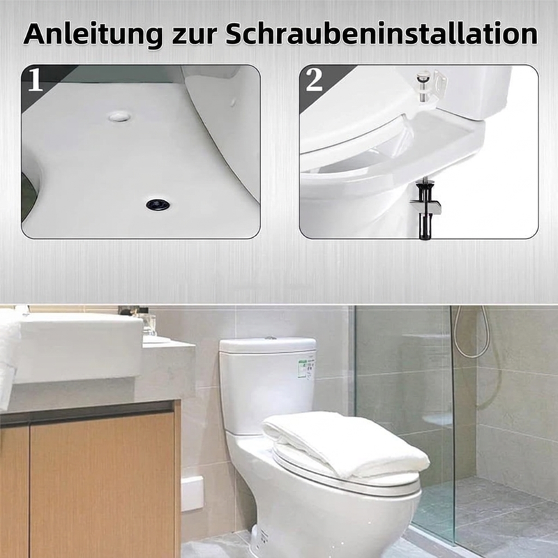 🚽 50 % RABATT! 🔧 Befestigungsschrauben für Toilettensitze – robust und sicherer Halt ✨