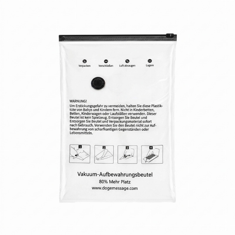 🧳 50% RABATT! 💨Platzsparende Vakuum-Aufbewahrungsbeutel