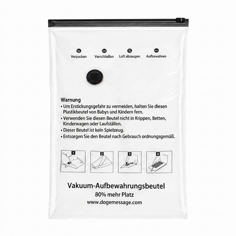 🧳 50% RABATT! 💨Platzsparende Vakuum-Aufbewahrungsbeutel