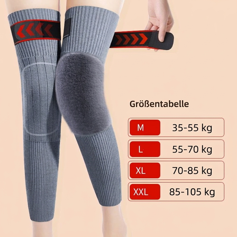📢📢 50% RABATT ❄️ Thermische Kniewärmer – Dehnbare Winterschützer für Outdoor-Aktivitäten