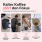 Elektrischer beheizbarer Kaffeebecher mit 3 Temperatureinstellungen