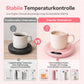 Elektrischer beheizbarer Kaffeebecher mit 3 Temperatureinstellungen